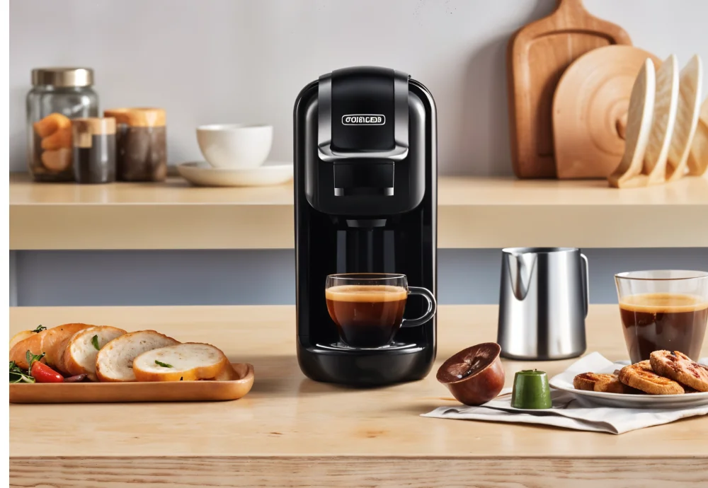 coffee machine and capsules